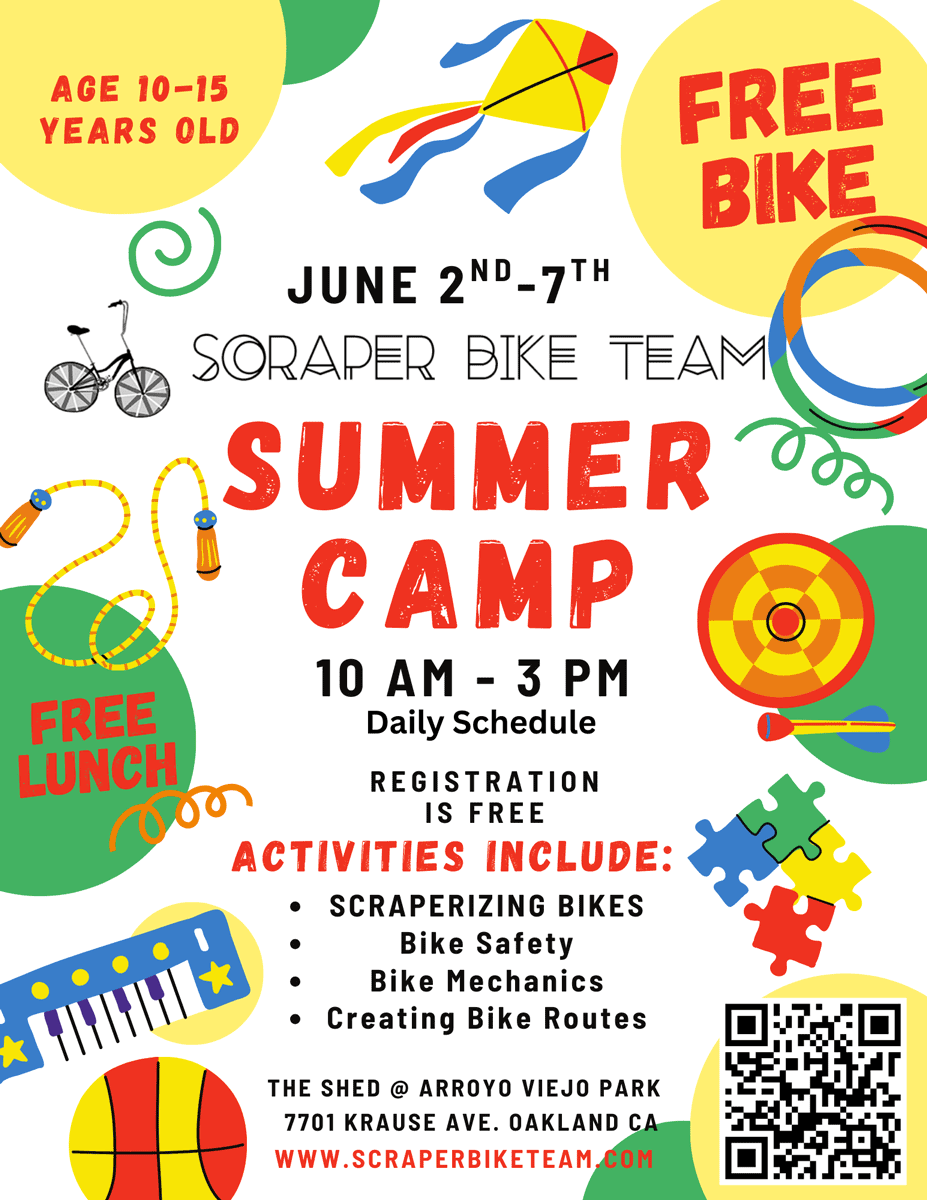 Scraper Bike Team Summer Camp
